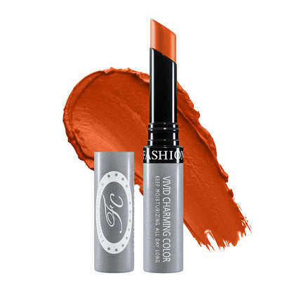 Fashion Colour Kiss Lip No Transfer Lipstick, 02 Orange