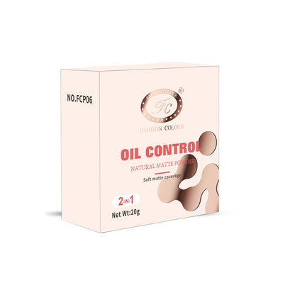 OIL CONTROL 2 IN 1 NATURAL MATTE POWDER, 20GM