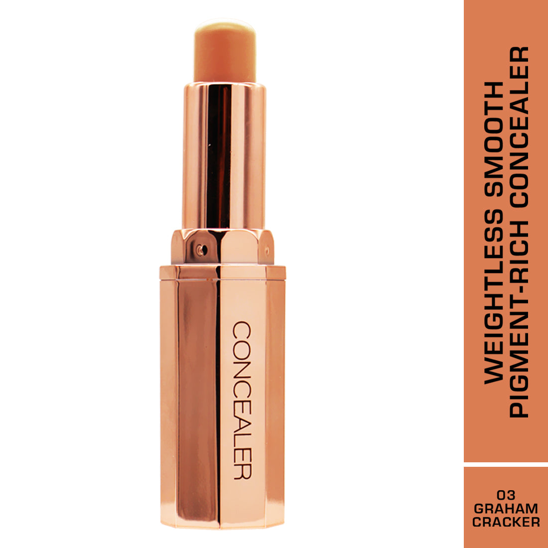 FASHION COLOUR Concealer | Creamy Concealer Stick | Weightless | Smooth Texture | Full Coverage Concealer |Buildable| Covers Blemishes & Hides Dark Circles | 3.8g