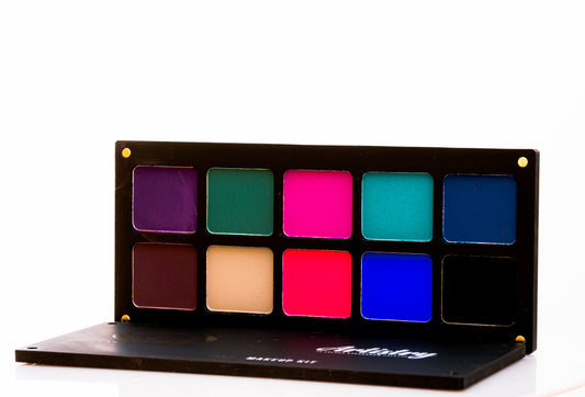 Professional Artistry 10 Colour Matte Eyeshadow Palette, Premium, Long-Wear II Highly Pigmented, Easy to Blend, Smudge-Proof