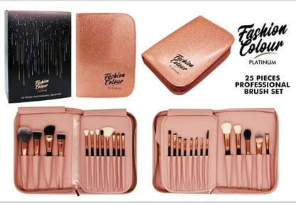 Buy Platinum Professional Quantum 40 Eyeshadow and 3 Highlighter Palette, 70g & Get 25 PIECES PROFESSIONAL BRUSH SET FREE
