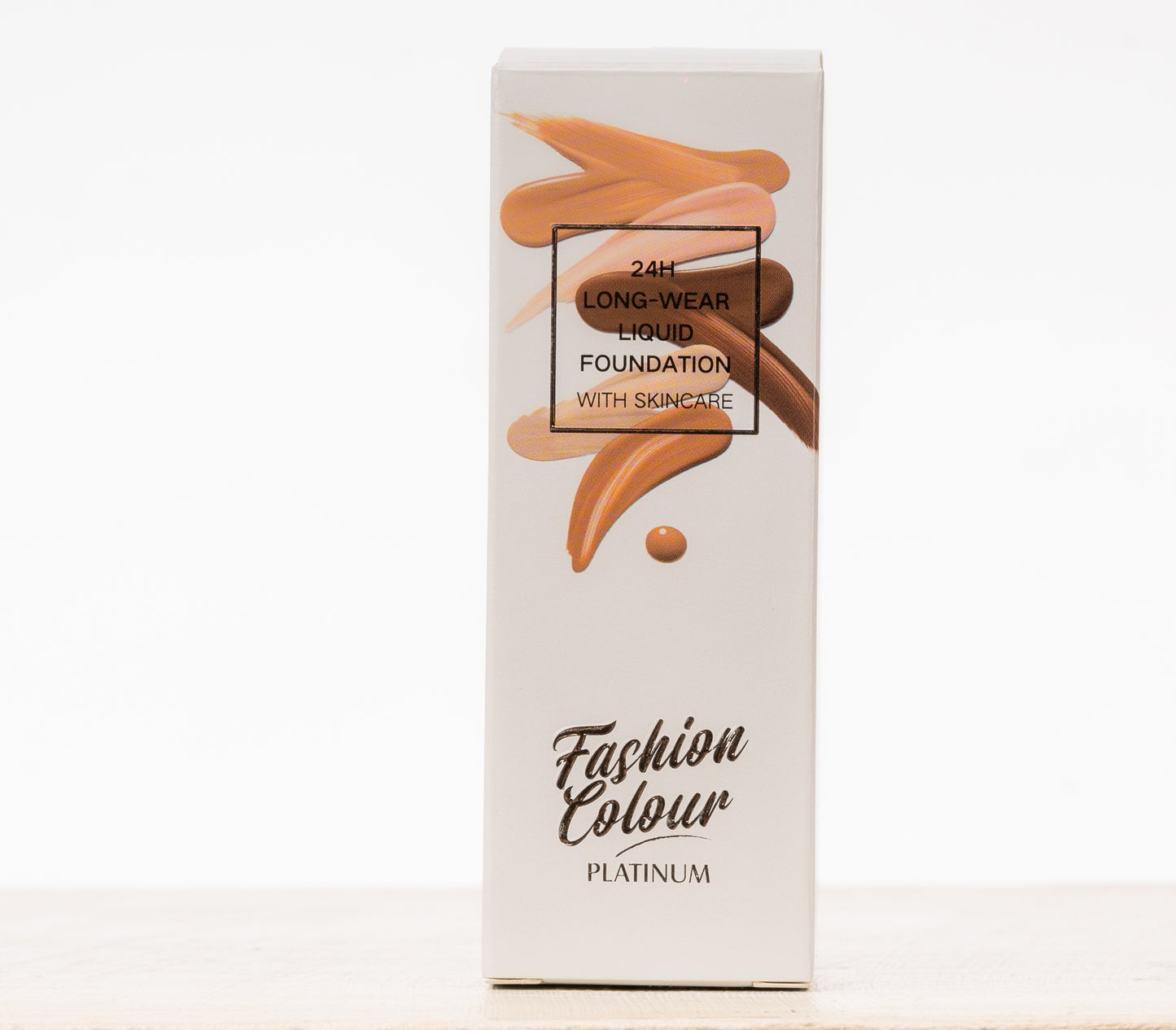 24HR Longwear Liquid Foundation With Skin Care, Full Coverage Waterproof and Matte Finish, 30ml