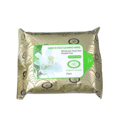 Refresh and rejuvenate your face with FC refreshing facial wipes made from 100 percent .viscose, these refreshing wipes won't leave behind residues of lint Usage: Pull out a wipe and use it to gently cleanse the face, neck, and eye area. Carefully reseal the bag after use with the self-adhesive label to prevent the wipes from drying out. Moisturize Clean Skin.