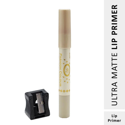 lipstick > Nude lipstick > Color lipstick > Lipstick colors > shades > fashion colour lipstick > Lipstick shades moisture, enhancing volume, and improving the definition of the lip area. Exfoliate your lips. Apply lip primer just like you would apply any other lipstick. Follow it up with your favourite lip colour. Lip Primer gives a flawless base for lip colours by preventing lip creasing. It increases the longevity of the lip colours and prevents them from feathering.
