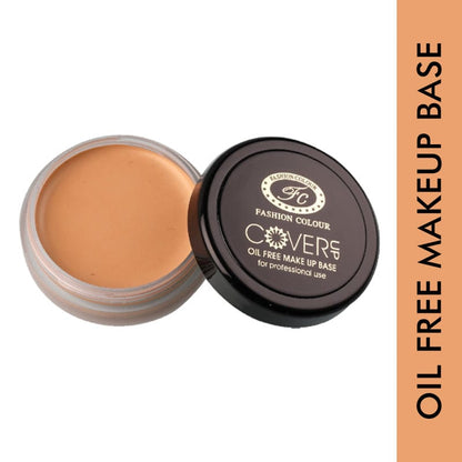 A Creamy smooth makeup base with medium buildable coverage. The perfect cover for a flaw-free finish and conceal the skin imperfection. It covers skin wrinkles evenly. Powdery all day long.  HD Coverage Creamy Smooth Makeup Base. Perfect Coverage Conceal the Skin Imperfection Covers Skin Wrinkles Evenly