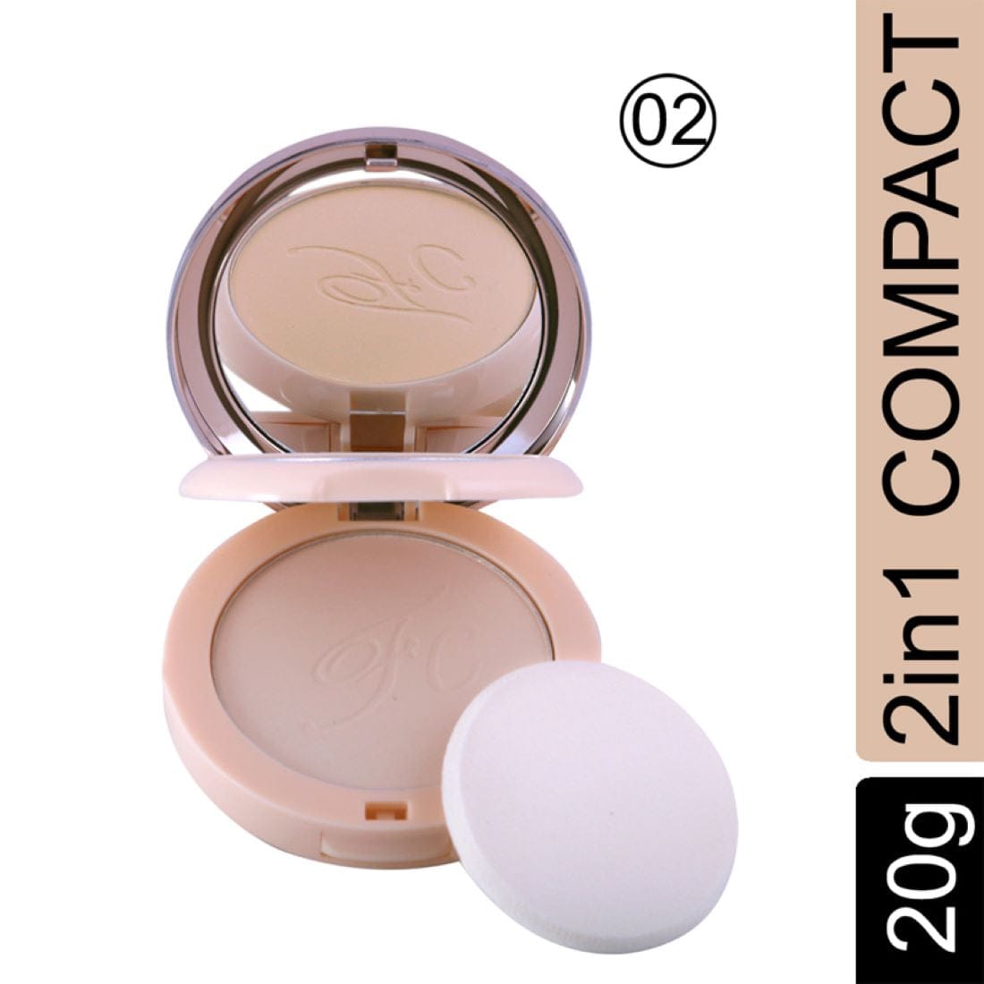 This is a new generation of oil control formulas designed to create nude makeup that is flawless natural and invisible. This two-in-one face powder sets your makeup in a nude finish without a trace of color. Two pieces of powder cake help to achieve the makeover more casually. The images represent the actual product though the color of the image and product may slightly differ. Long-Lasting, Dermatology approved