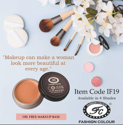 A Creamy smooth makeup base with medium buildable coverage. The perfect cover for a flaw-free finish and conceal the skin imperfection. It covers skin wrinkles evenly. Powdery all day long.  HD Coverage Creamy Smooth Makeup Base. Perfect Coverage Conceal the Skin Imperfection Covers Skin Wrinkles Evenly